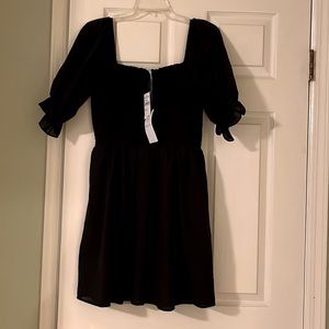 Wayf black dress